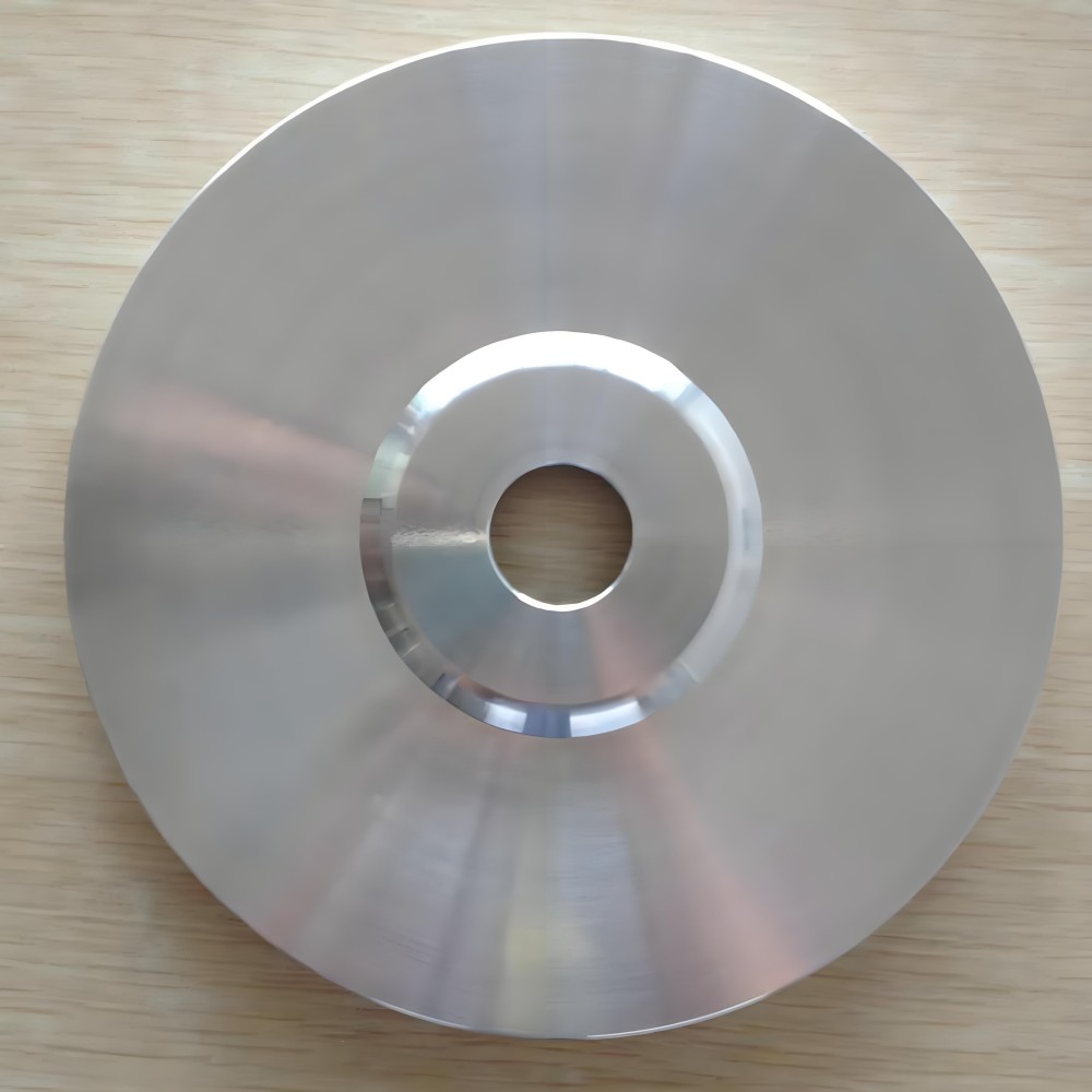 Louver wheel net polishing disc