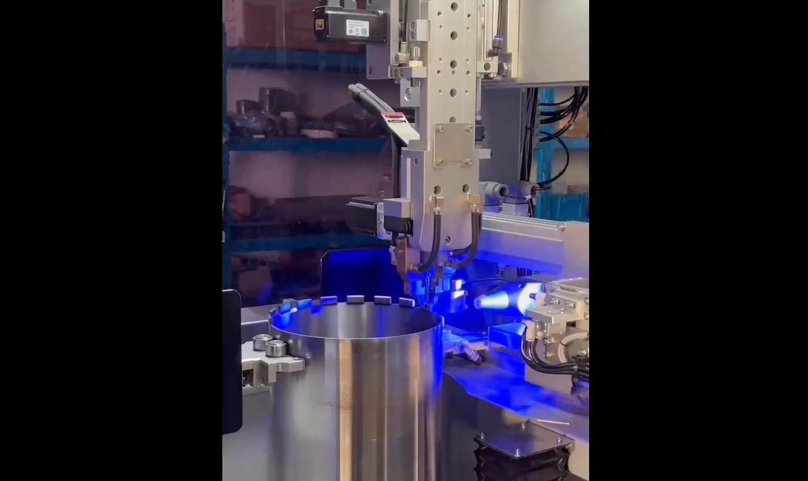 Auto core drill laser welding machine